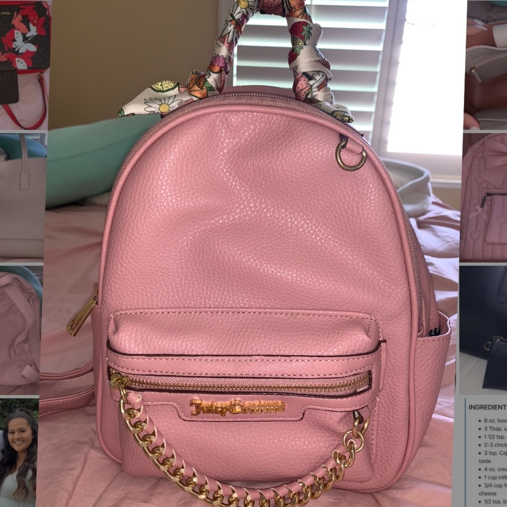 Juicy couture backpack mini